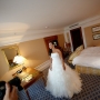 невеста в номере отеля Ритц-Карлтон, Москва
